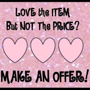 Reasonable offers are appreciated 💝